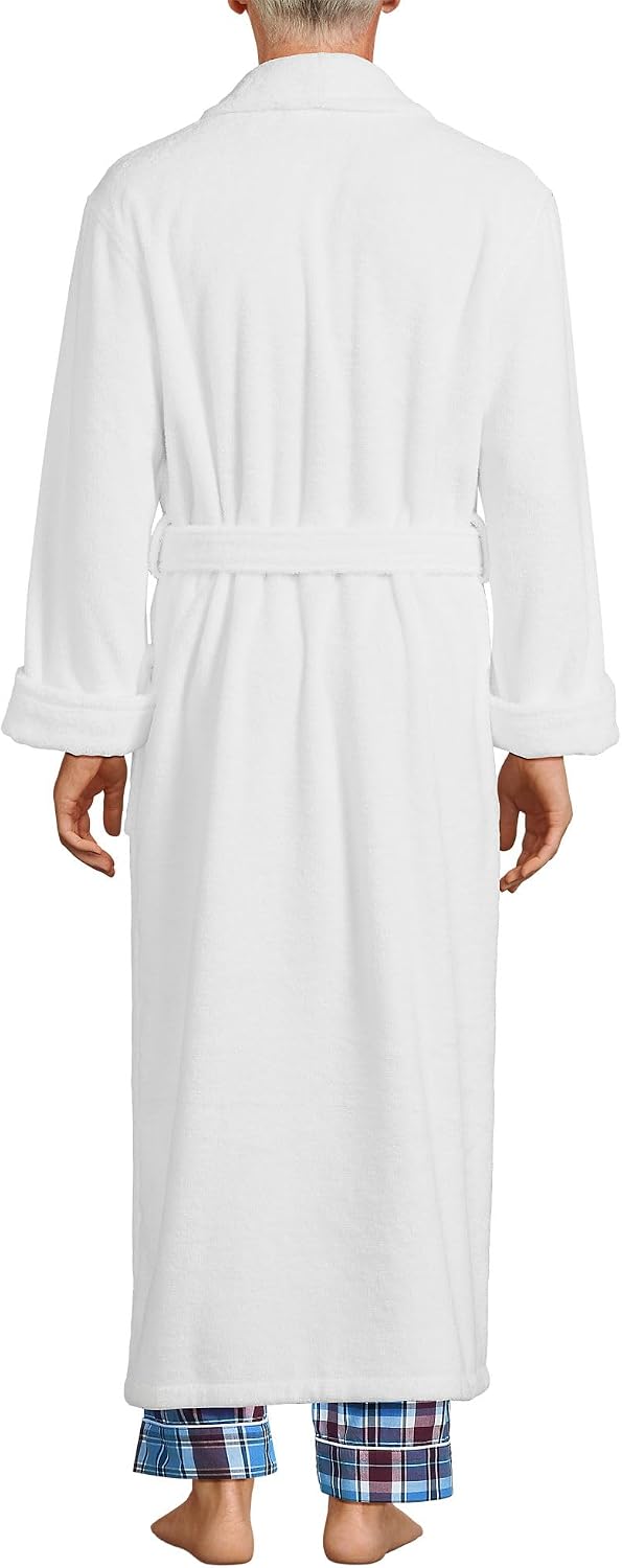 Men's Long Turkish Cotton Terry Cloth Bathrobe